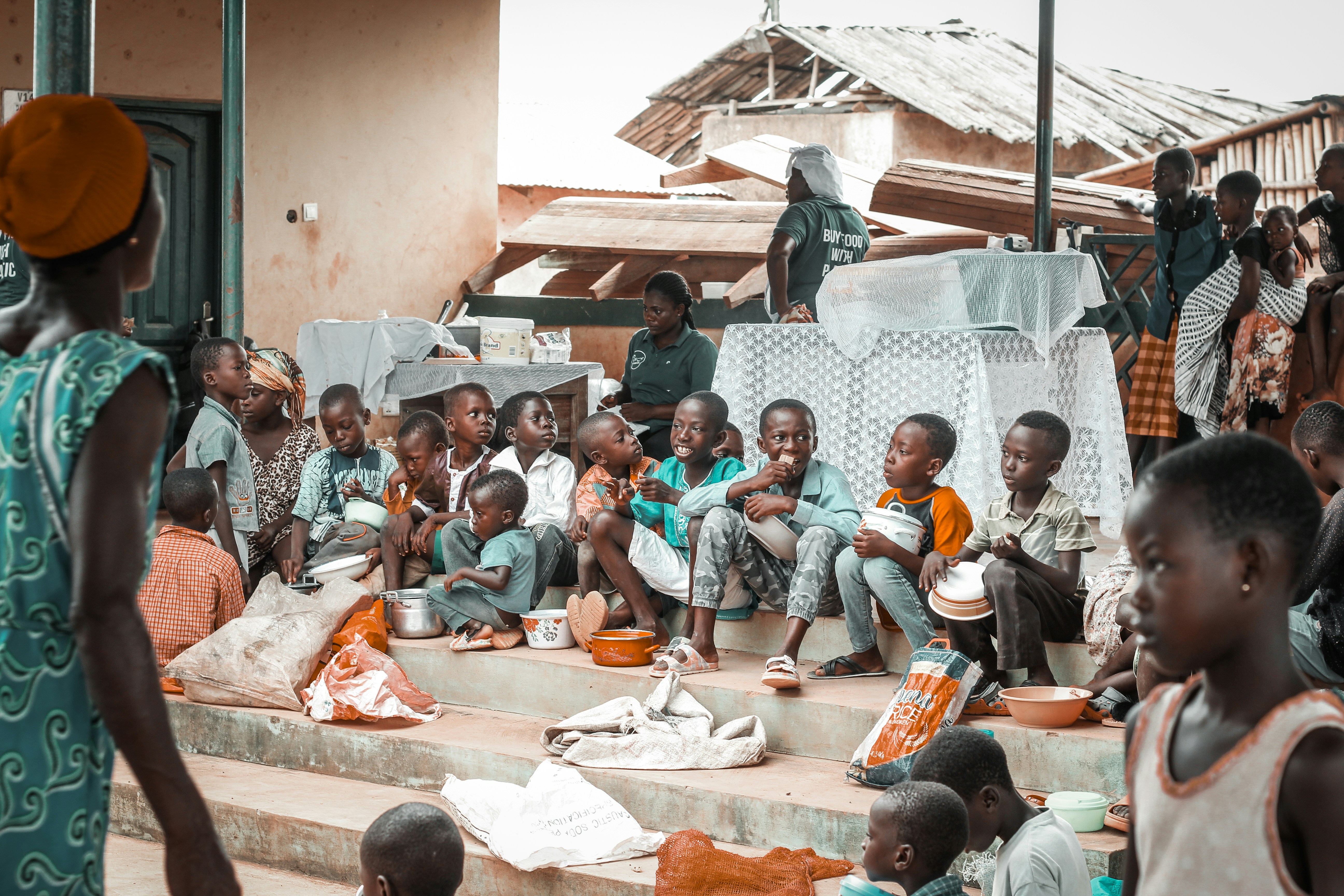 Community outreach and food distribution